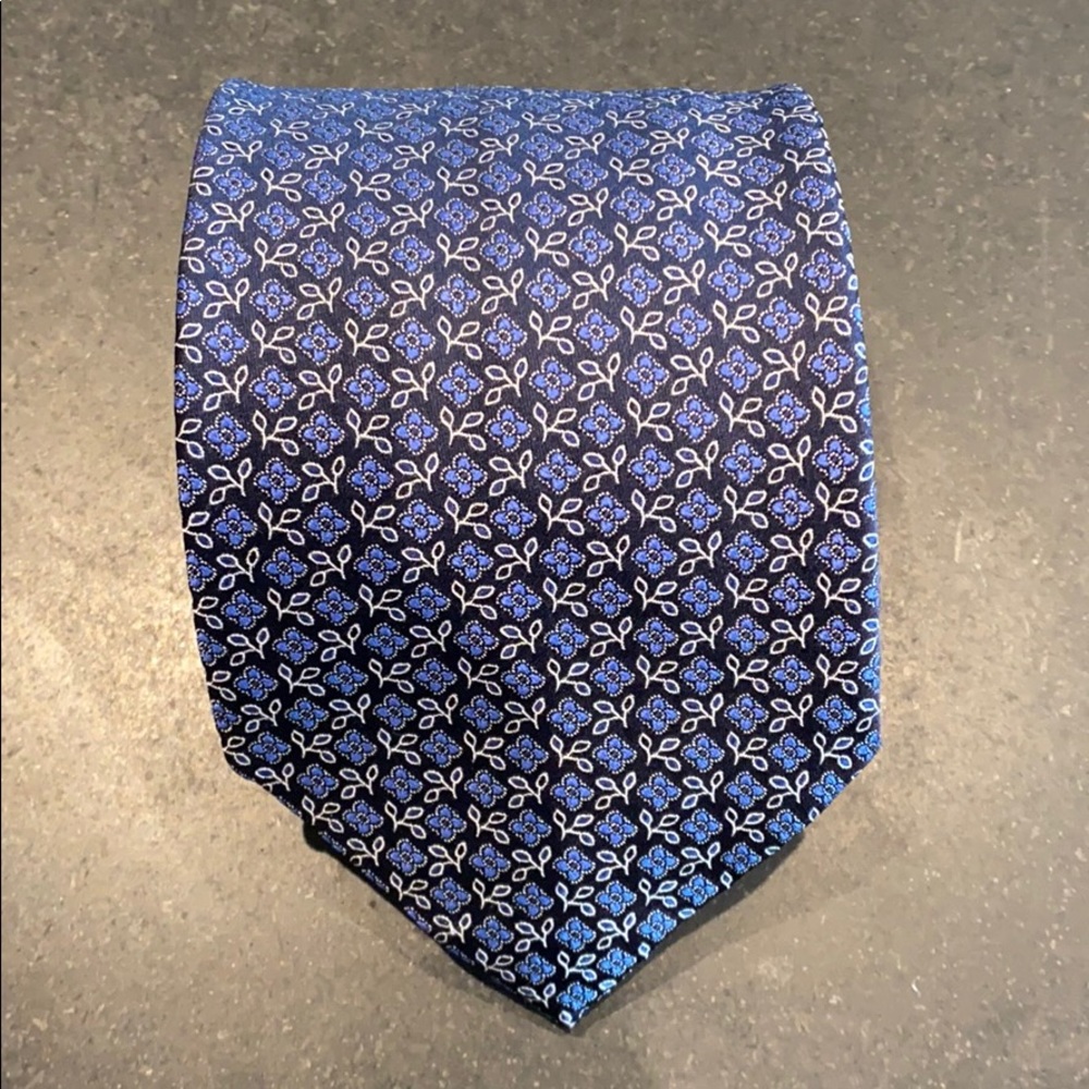Zegna patterned tie
